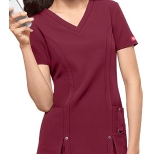 4 Sets Dickies Women's Xtreme Stretch Wine Uniform